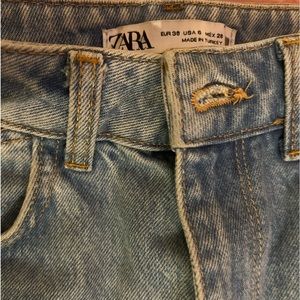 high waist mom jeans from zara
